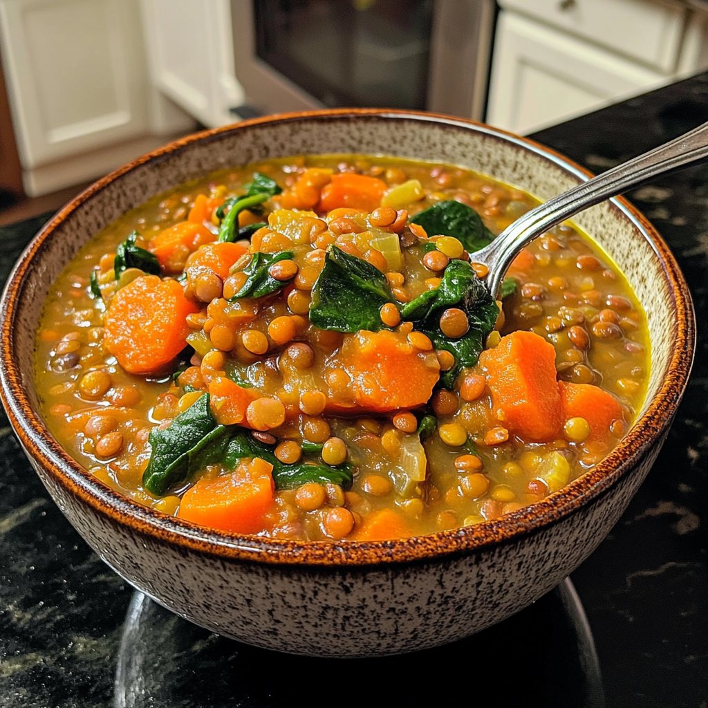 Healthy Lentil Vegetable Stew