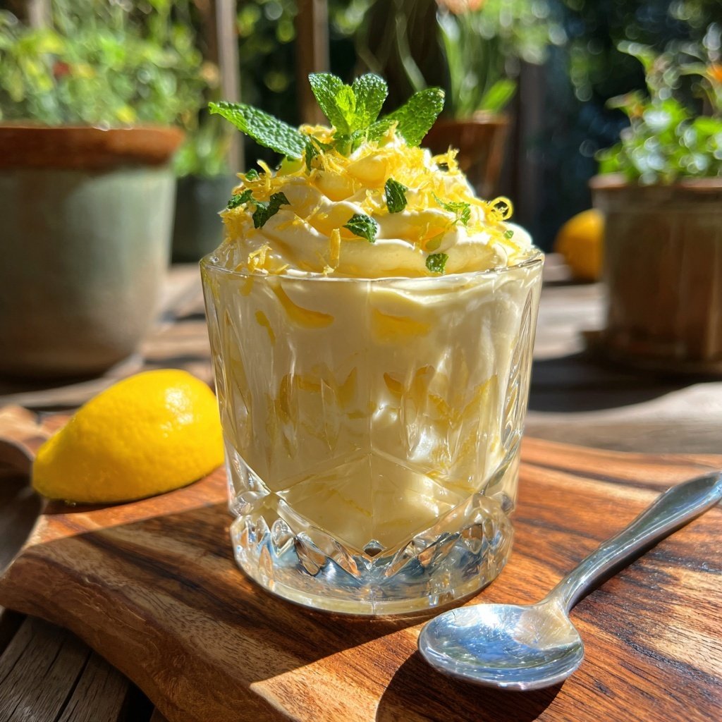 Limoncello Lemon Mousse