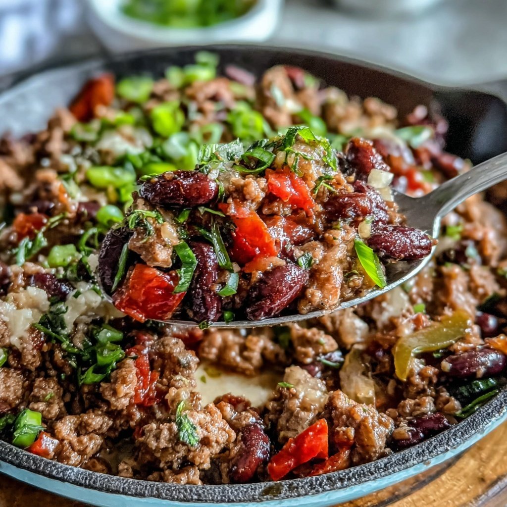 Ground Turkey Taco Skillet
