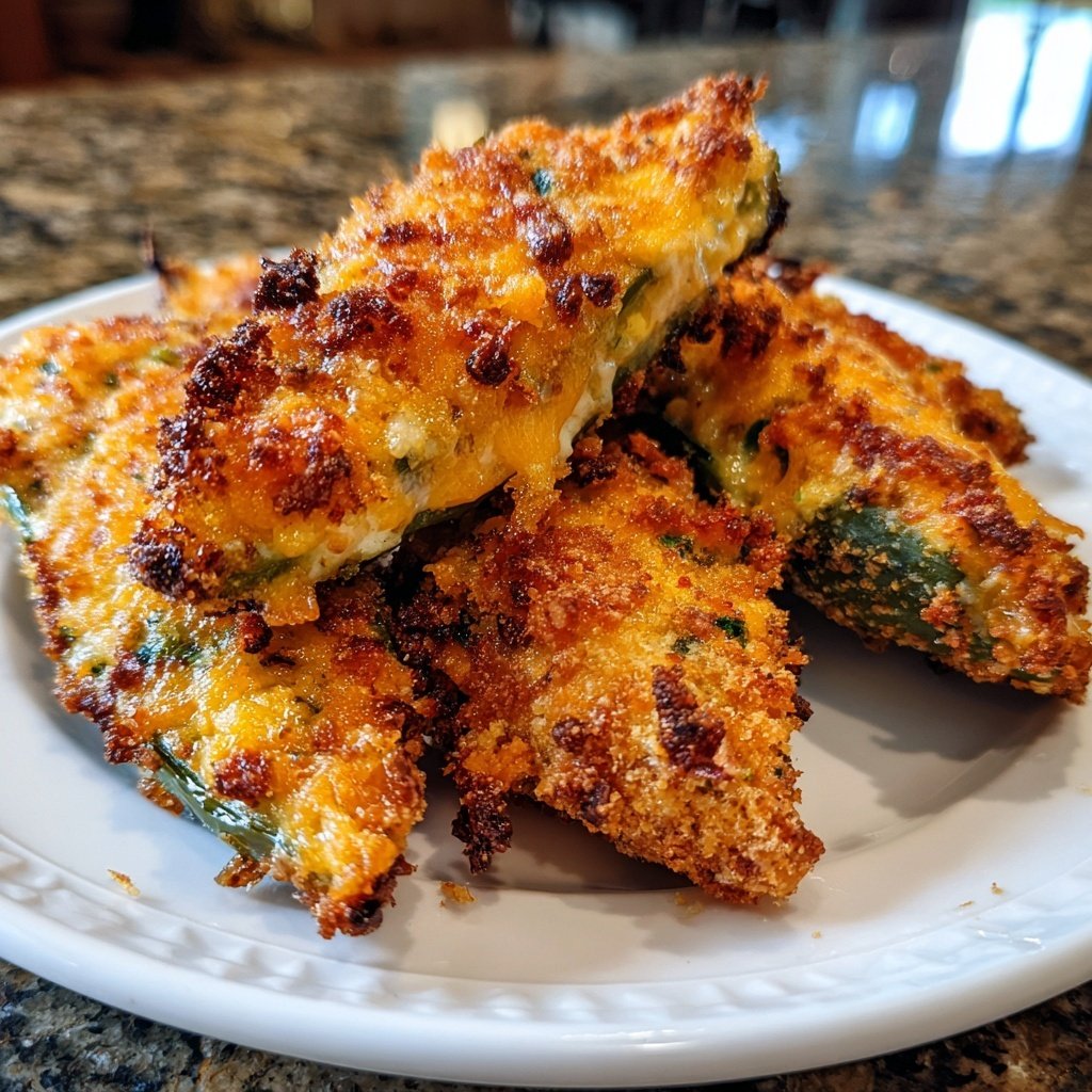 Jalapeno Poppers with Cheddar