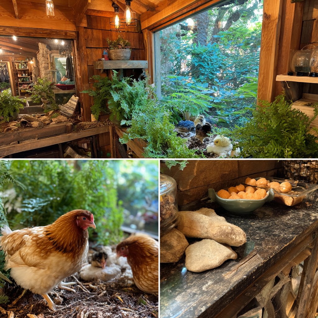 Chicken Run Ideas With Attached Covered Run