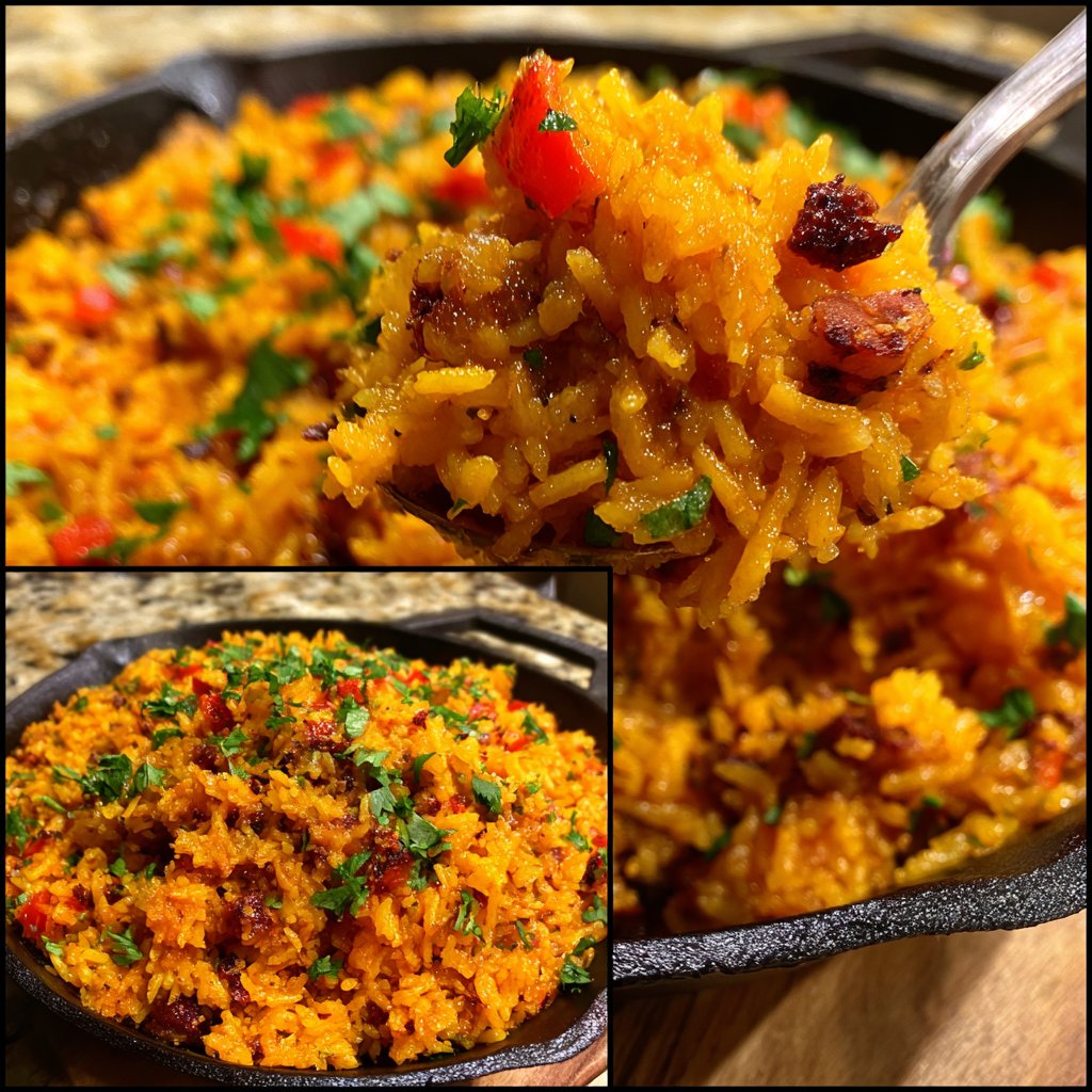 Smoky Paprika Sweet Potato Rice