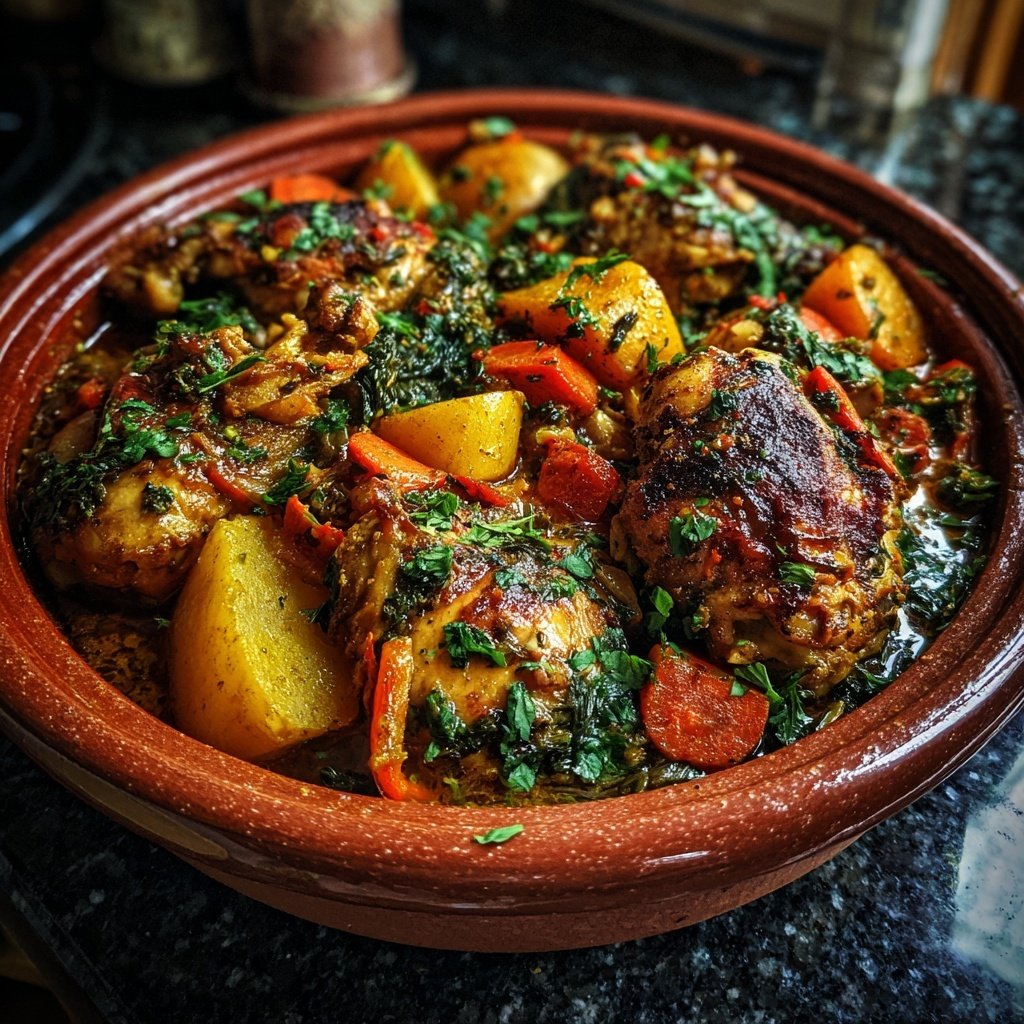 Global Flavors Moroccan Chicken Tagine